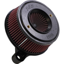 Air Stinger Stealth Air Cleaner Kit — Black, Chrome