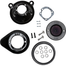 Air Stinger Stealth Air Cleaner Kit — Teardrop, Black, Red