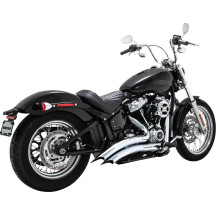 Kit de admisión de aire VO2 America — Redondo, cromado, aluminio billet mecanizado CNC