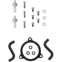 Kit de filtro de aire — Redondo, Cromo