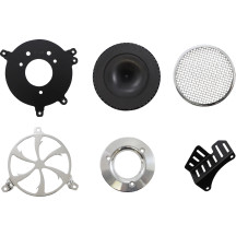 Kit de filtro de aire — Redondo, Cromo