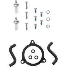 Kit de filtro de aire — Cobra, redondo, negro