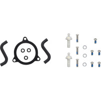 Kit de filtro de aire — redondo, negro