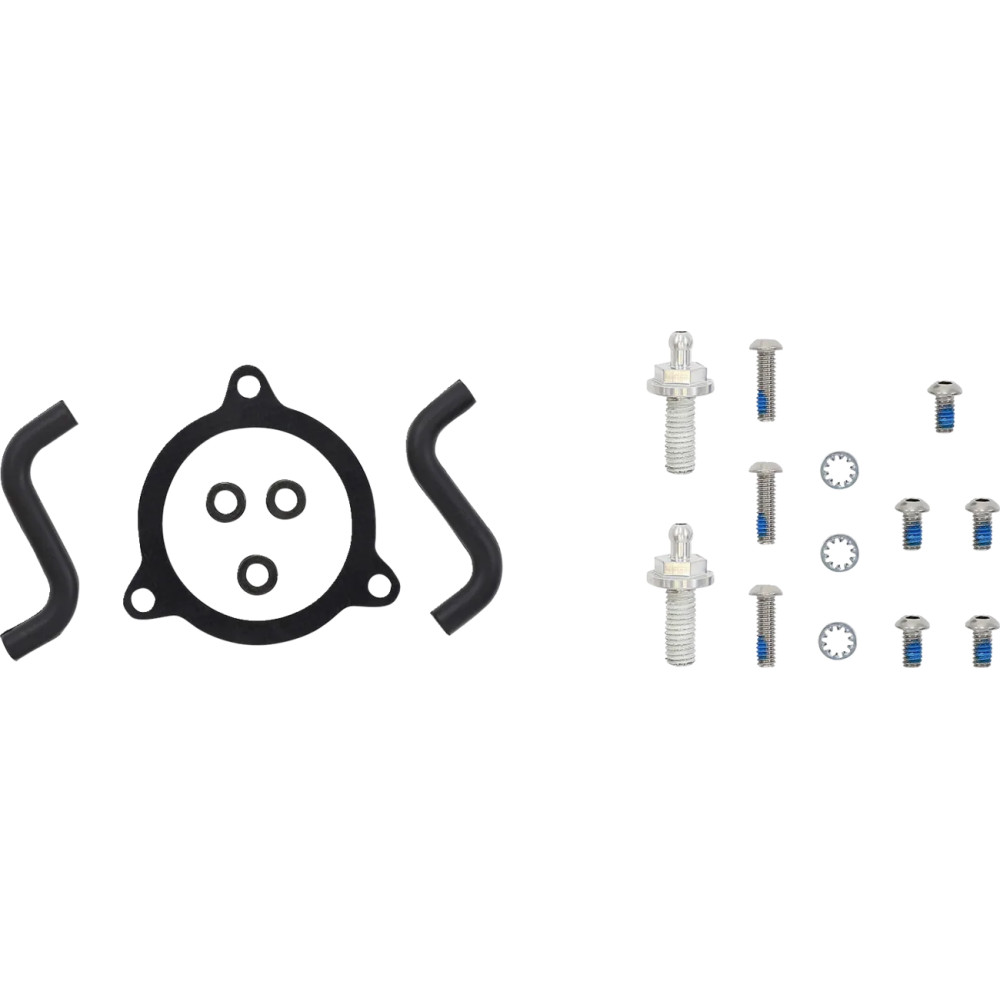 Kit de filtro de aire — redondo, negro