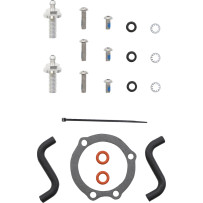 Kit de filtro de aire — Negro, redondo