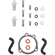 Kit de filtro de aire — Negro, redondo