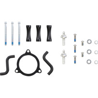 Kit de admisión RPT — Redondo, Negro, Venturi, aluminio