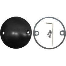 Spherical Radius Points Cover — Black, Flat