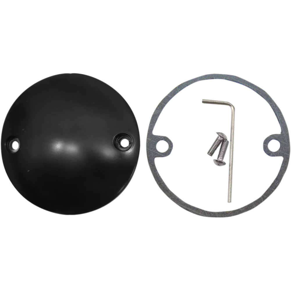 Spherical Radius Points Cover — Black, Flat