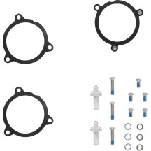 Air Cleaner Kit — Round, Chrome