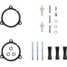 Kit de admisión de aire RPT — negro, redondo, aluminio