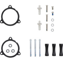 Kit de admisión de aire RPT — negro, redondo, aluminio