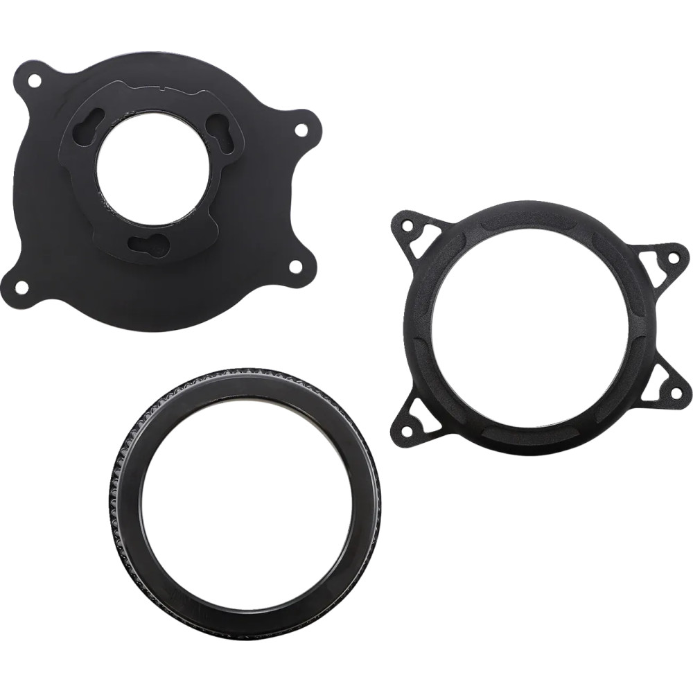 Kit de admisión VO2 Insight — negro, acabado arrugado, redondo