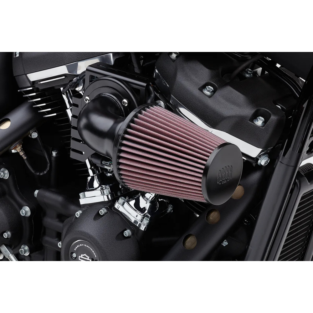 Cone Air Intake — Black, Cone, Cotton Gauze