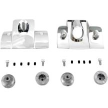 Tapa de bujía / tapa de perno de culata — cromado