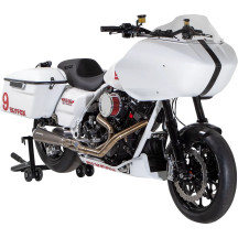 BA Race Series Air Cleaner Kit — Round, Chrome