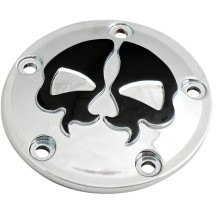 Cubierta Split Skull para platinos — Cromo