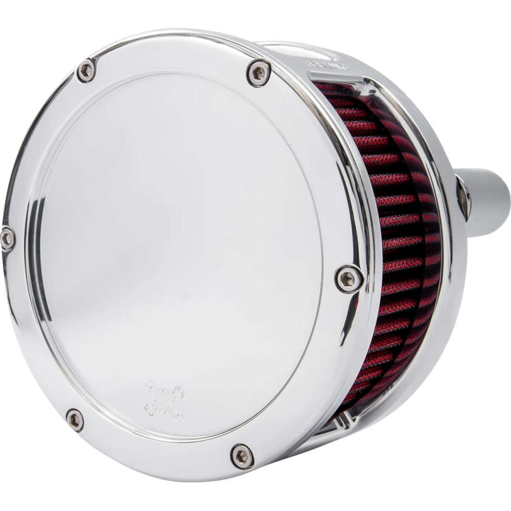 BA Series Air Cleaner Kit — Round, Chrome
