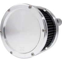 BA Race Series Air Cleaner Kit — Raw finish, Harley-Davidson fit