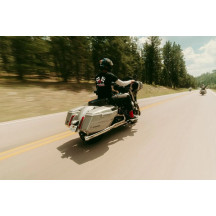 BA Race Series Air Cleaner Kit — Black anodized