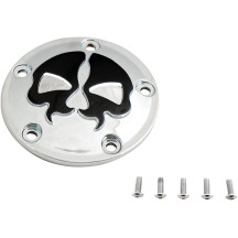 Cubierta Split Skull para platinos — Cromo