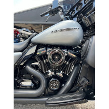 Instigator filtro de aire — Redondo, Negro