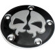 Tapa Split Skull de platinos — Negro