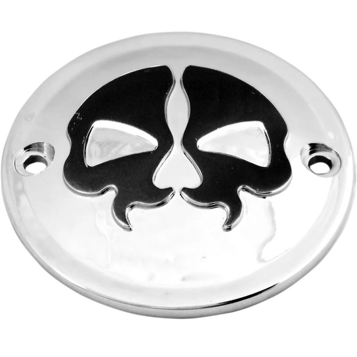 Cubierta Split Skull para platinos — Cromo