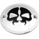 Cubierta Split Skull para platinos — Cromo