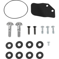 Stealth Teardrop Air Cleaner Kit — Teardrop, Lava Chrome