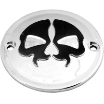 Cubierta Split Skull para platinos — Cromo