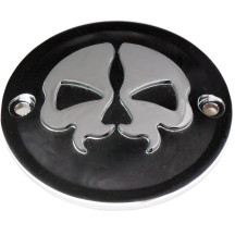 Split Skull Points Cover — Black, die-cast
