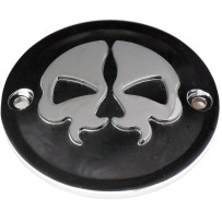 Split Skull Points Cover — Black, die-cast