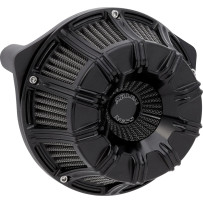 Inverted Series Air Cleaner Kit — All Black, 10 Gauge
