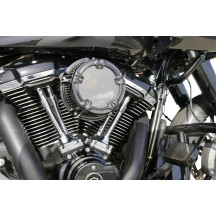 Method™ Clear Series Air Cleaner — Round, All Black, Anodized