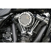 Method™ Clear Series Filtro de aire — Negro, base plateada