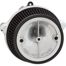 Kit de filtro de aire Big Sucker™ Stage 1 sin tapa — Aluminio, acabado negro