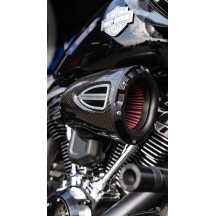 C4 Series Carbon Fiber Air Cleaner Kit — Cone, Black Ops finish