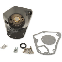 Cam Cover — 35-0015GB, Aluminum, Black gloss