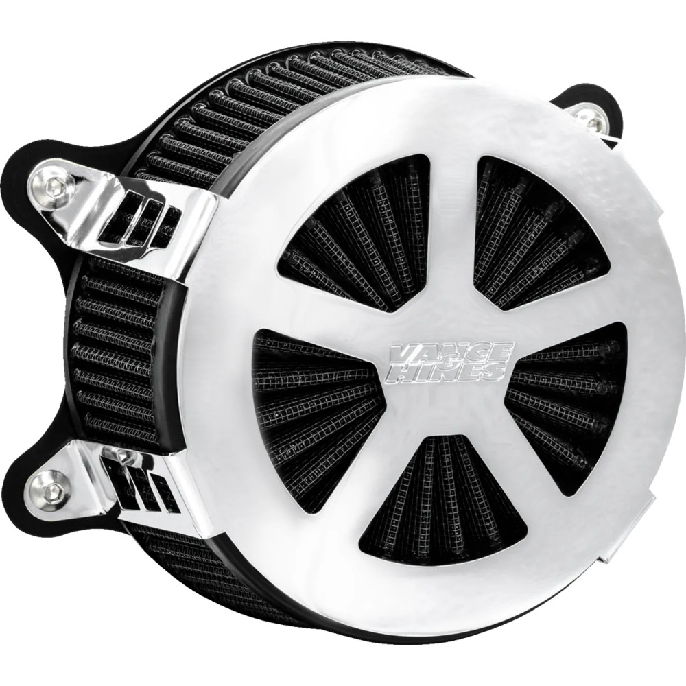 Kit de admisión VO2 Radiant V — cromado, redondo