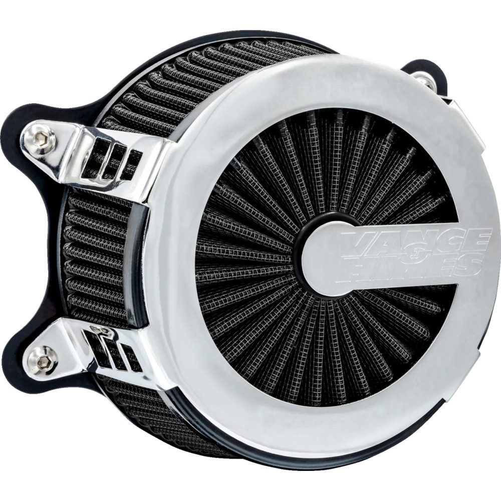 Kit de admisión de aire VO2 Cage Fighter — Cromo, redondo