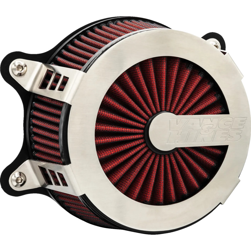 Kit de admisión VO2 Cage Fighter — Plateado, acero inoxidable cepillado