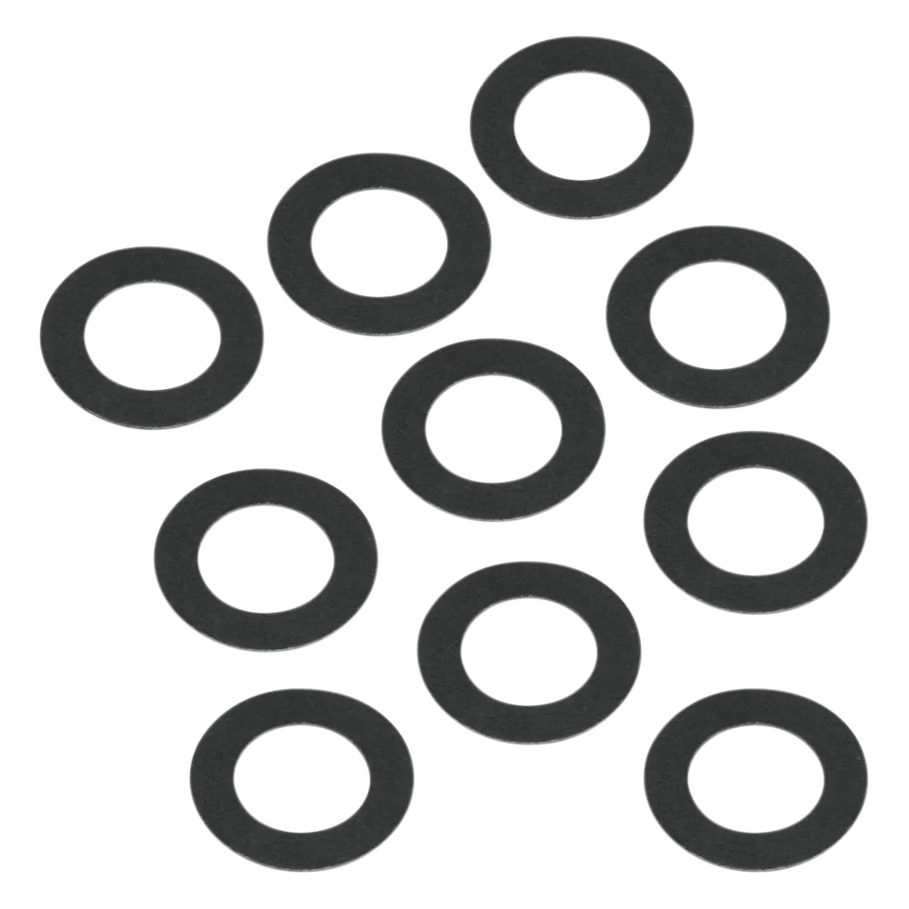 Breather Washers — 12.7 mm (1/2 in), pack of 10, black