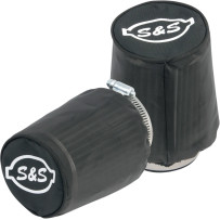 Rain Cover Filter Wraps for Tuned Induction Filters — Black, Pair