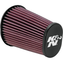 Replacement Air Filter for Aircharger® Air Intake — 152 mm (6") , 62 mm (2.438"), Black, Red