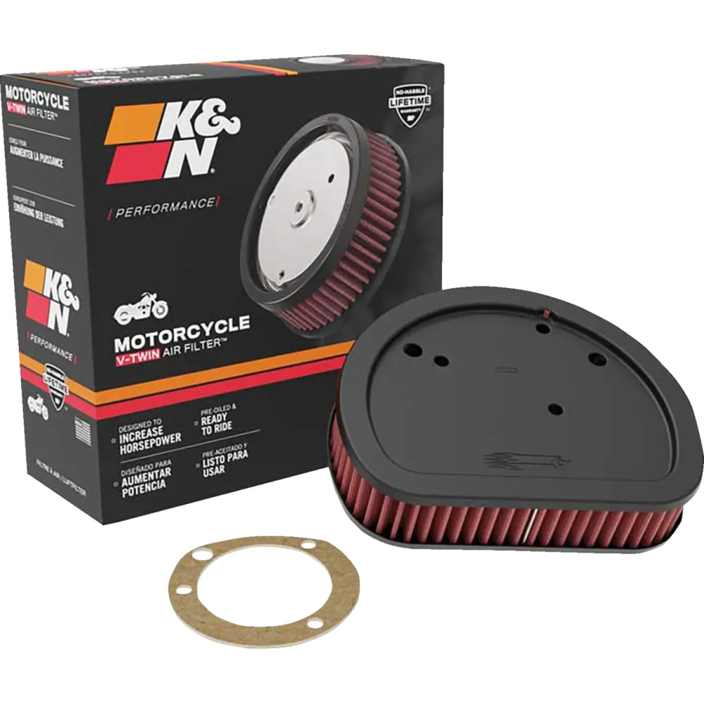 Replacement High-Flow Air Filter — 181 mm x 144 mm x 41 mm (7.13" x 5.67" x 1.63")