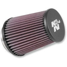 Replacement Air Filter for Aircharger® Intake System — 76 mm (3.00"), Black/Red