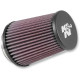 Filtro de aire de repuesto para el sistema Aircharger® Intake System — 76 mm (3.00\") diámetro interior, rojo