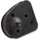 Filtro de aire OE High-Flow de reemplazo — 41 mm (1.625") de altura, 187 mm (7.375") de longitud, 165 mm (6.50") de ancho, Rojo