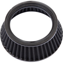 Replacement Clear Tear and Crossfire Air Filter — Teardrop, Black